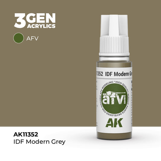 3G IDF Modern Grey 17ml Bottle Acrylic Paint (AKI-11352)