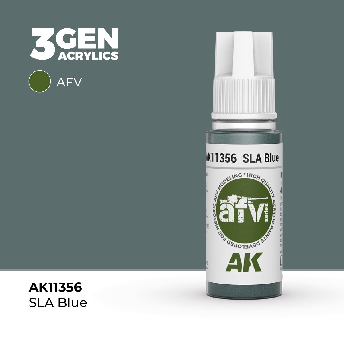 3G SLA Blue 17ml Bottle Acrylic Paint (AKI-11356)