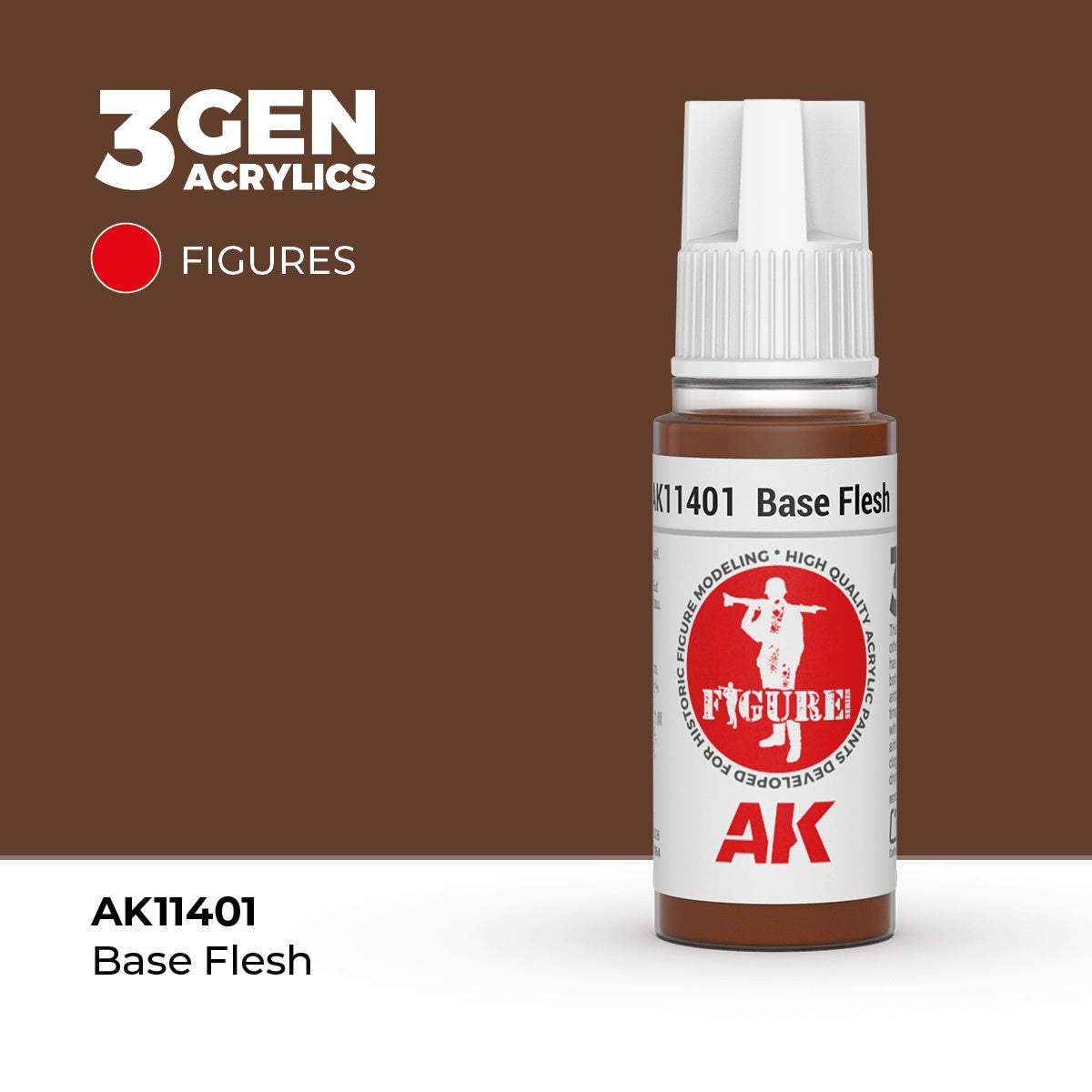 3G Base Flesh 17ml Bottle Acrylic Paint (AKI-11401)