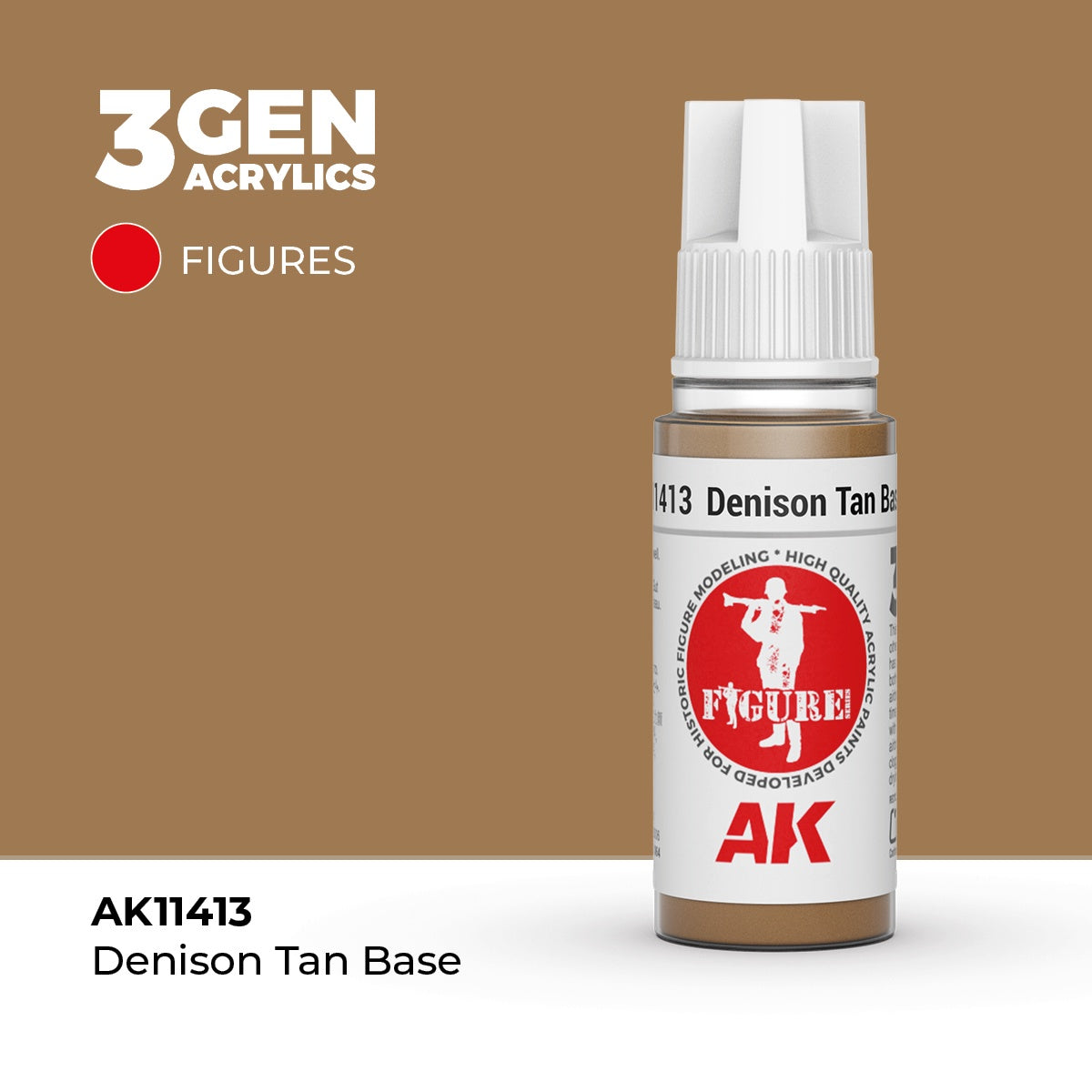 3G Denison Tan Base 17ml Bottle Acrylic Paint (AKI-11413)