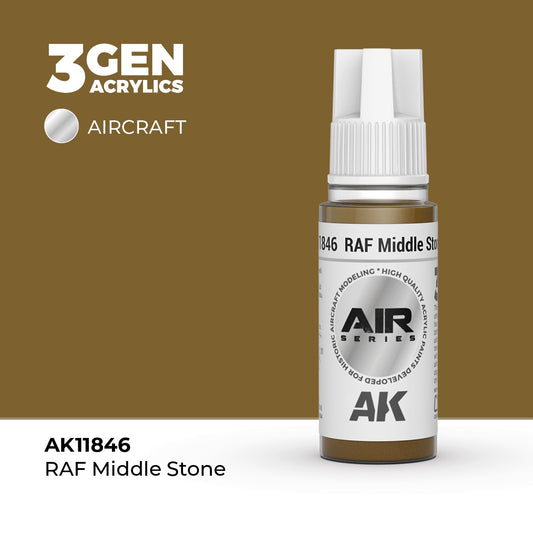 3G AIR RAF Middle Stone 17ml Bottle Acrylic Paint (AKI-11846)