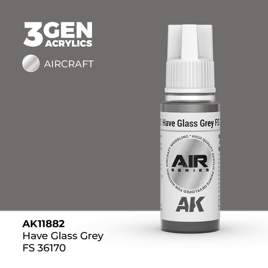 3G AIR Have Glass Grey FS 36170 17ml Bottle Acrylic Paint (AKI-11882)