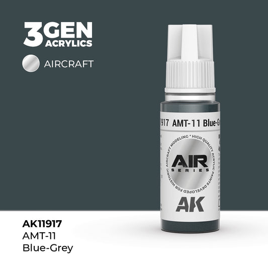 3G Air AMT-11 Blue-Grey 17ml Bottle Acrylic Paint (AKI-11917)