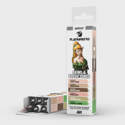 AK Playmarkers Skins and Flesh Tones Set (6) (AKIM107)