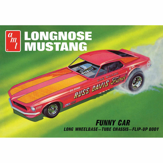 1/25 1969 FORD MUSTANG LONG NOSE FUNNY CAR,GAS RONDA