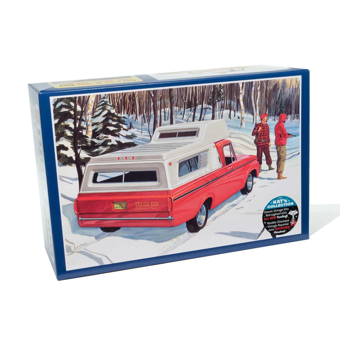 1/25 1963 Ford F-100 Camper Pickup Plastic Model Kit (AMT1412)