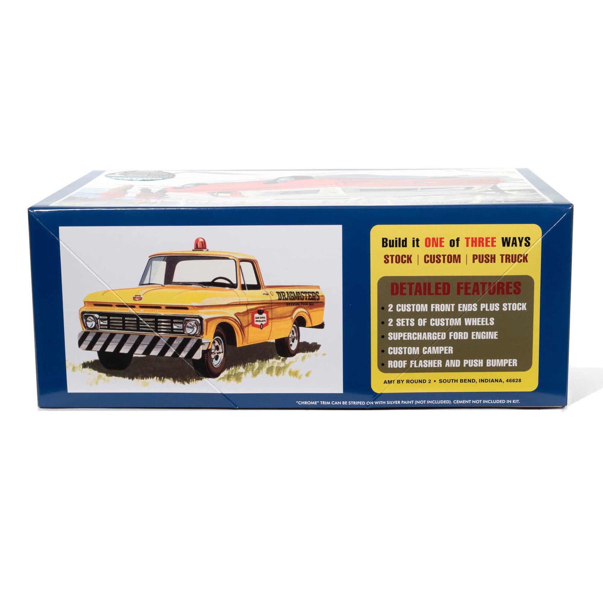 1/25 1963 Ford F-100 Camper Pickup Plastic Model Kit (AMT1412)