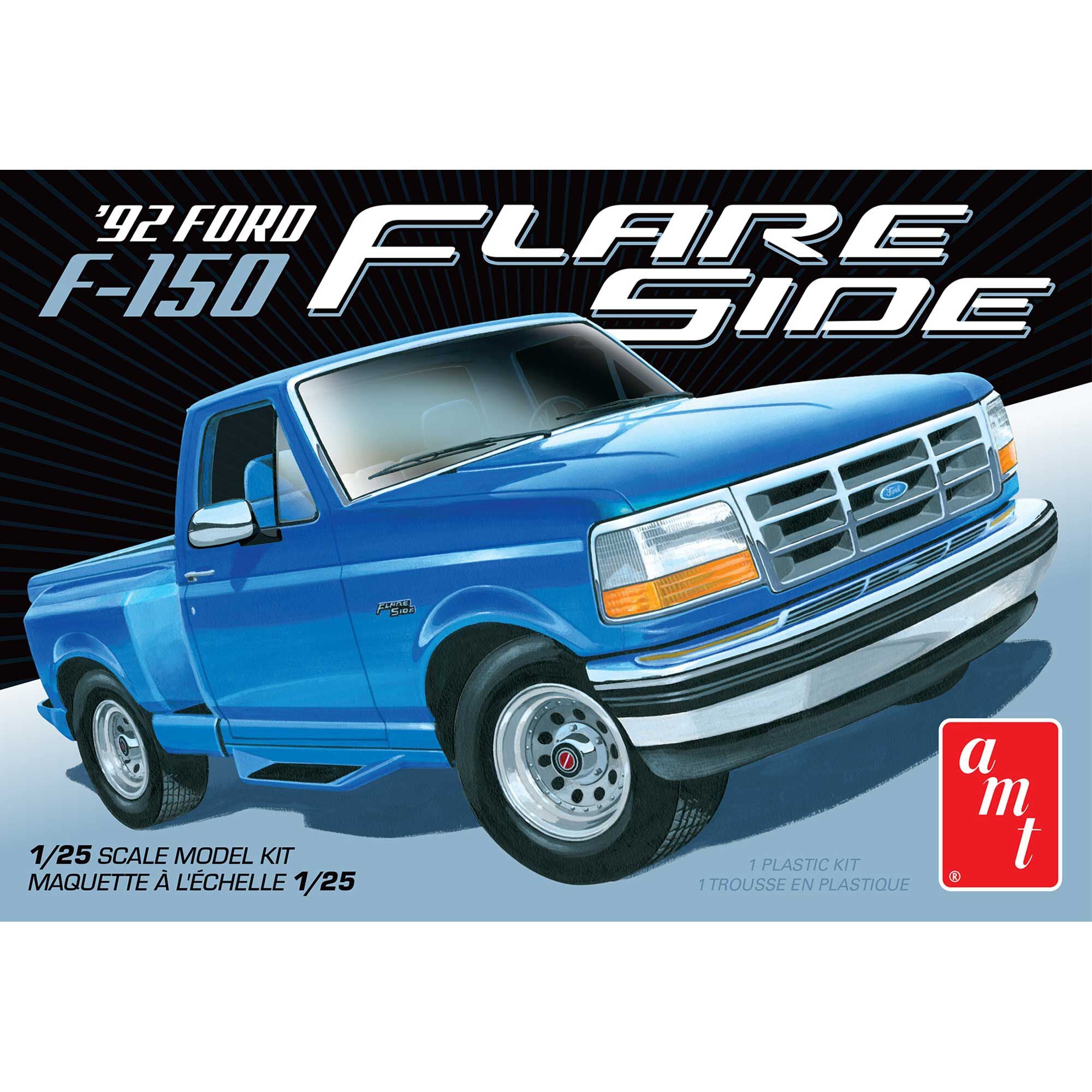 1/25 1992 Ford F-150 Flareside Plastic Model Kit (AMT1451M