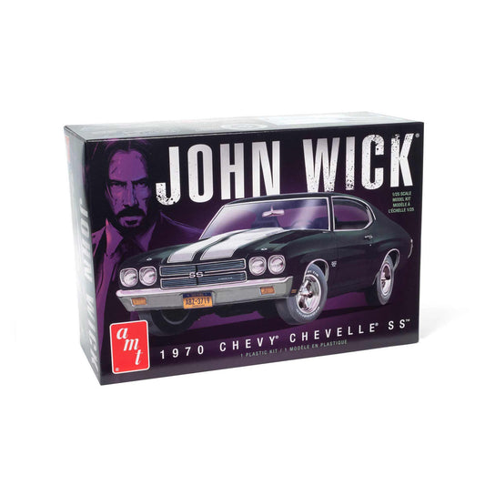 1/25 1970 Chevy Chevelle John Wick Plastic Model Kit (AMT1453M)