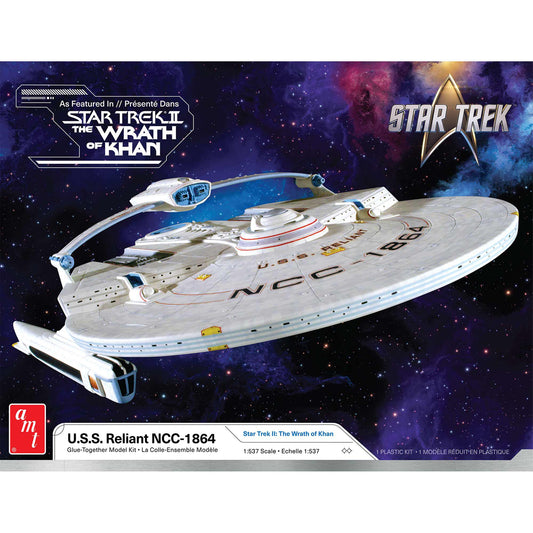 1/537 Star Trek II Wraith of Khan Reliant Plastic Model Kit (AMT1457M)