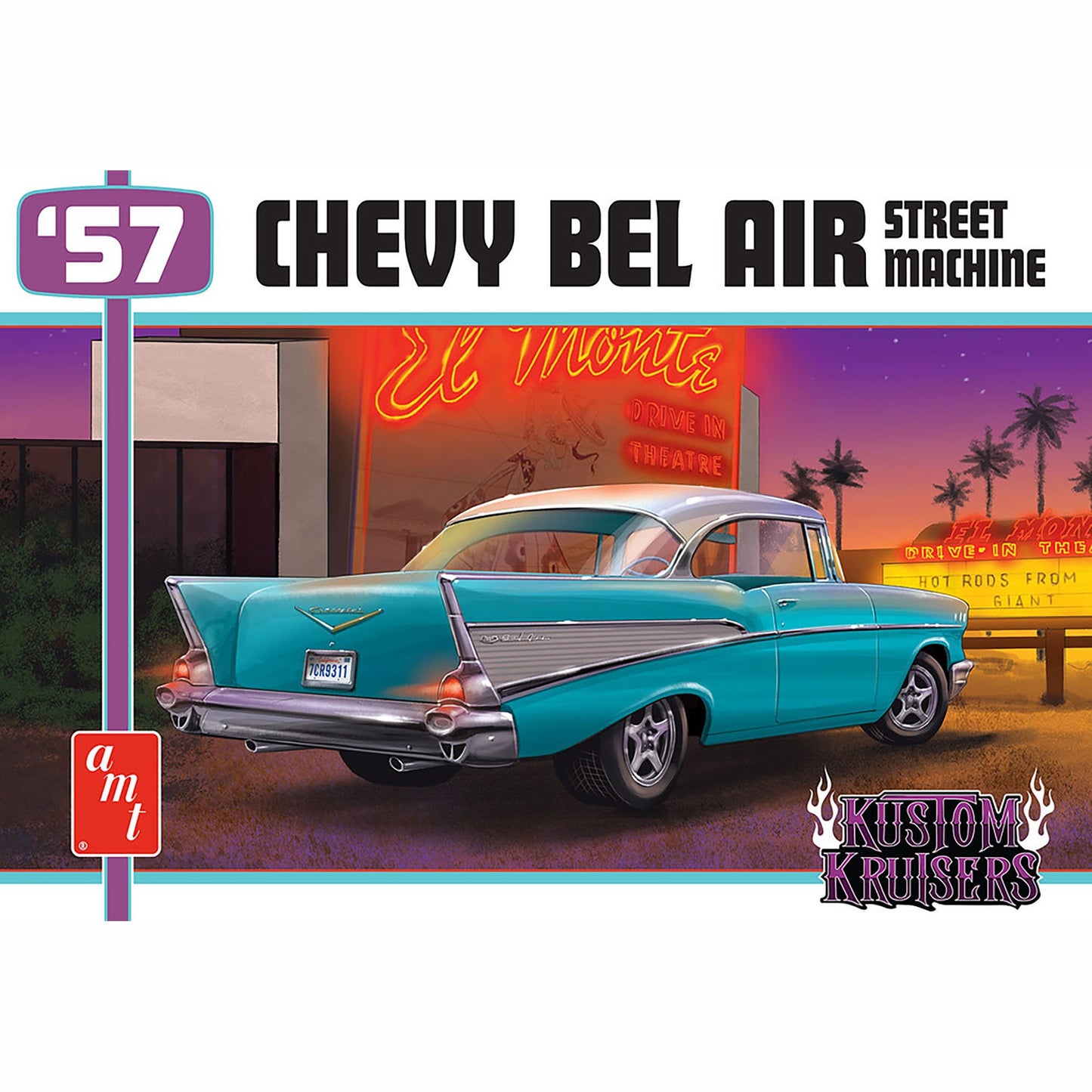 1/25 1957 Chevy Bel Air Street Machine (AMT1460M)