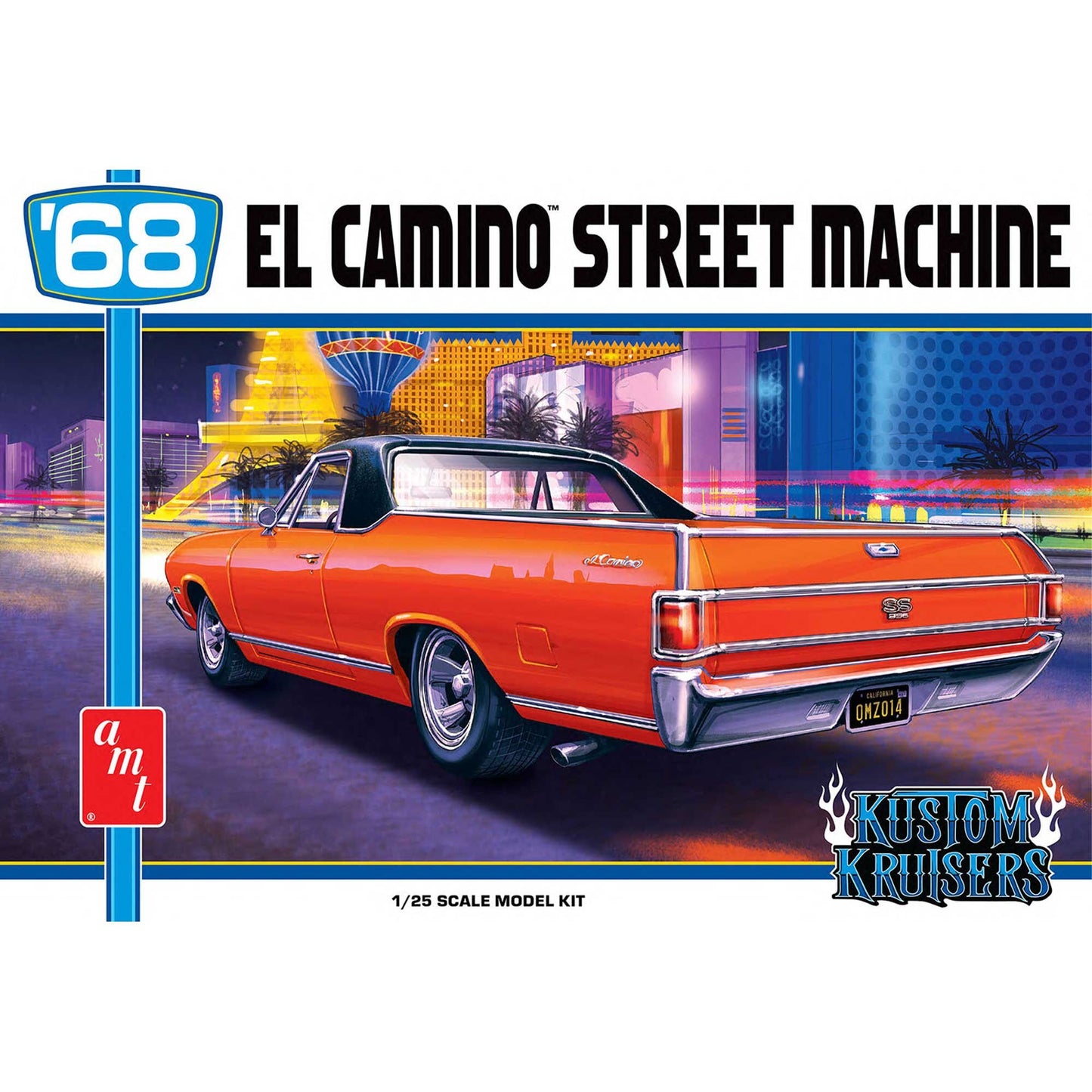 1/25 1968 Chevy El Camino Street Machine (AMT1484)