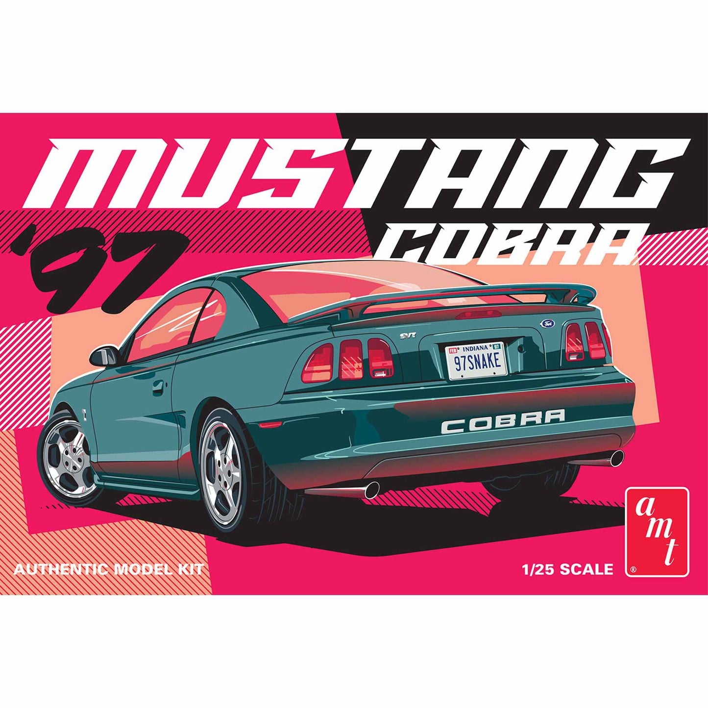 1/25 1997 Ford Mustang Cobra (AMT1494)
