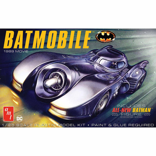 1989 Batmobile w/Seated Batman Figure