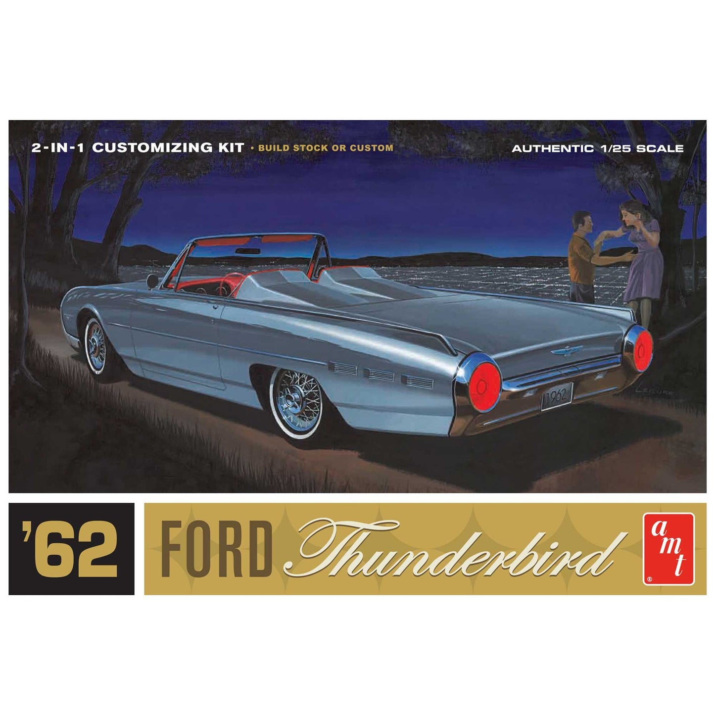 1/25 '62 FORD THUNDERBIRD (AMT682)