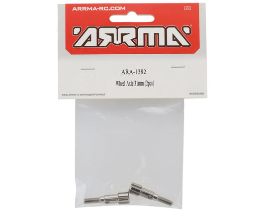 Wheel Axle 31mm (2) (ARA-1382)