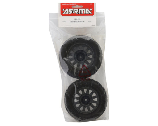 DBoots 'Katar' Tire Set Glued (1 Pair) ARA-1553