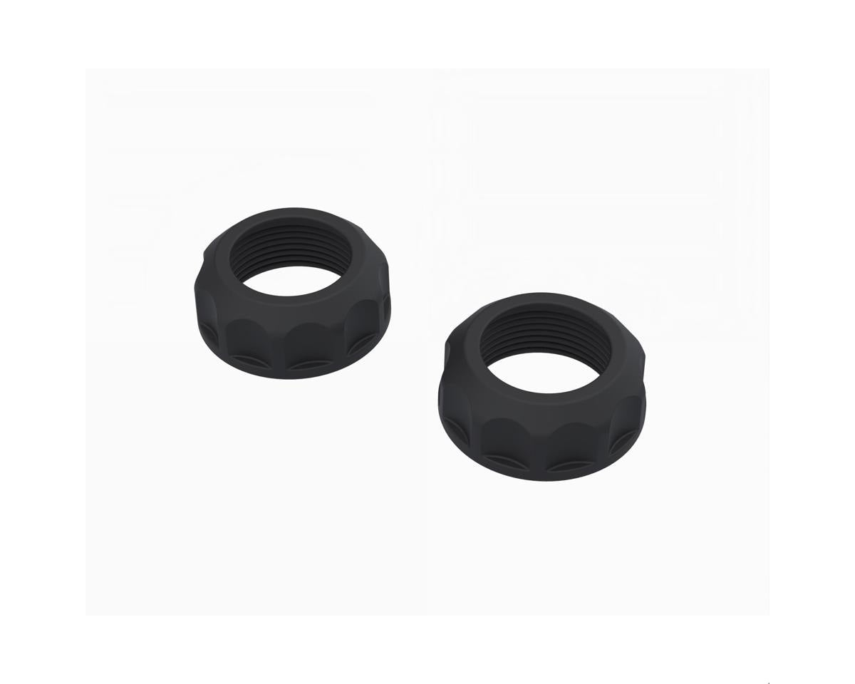 Shock Caps Black (2) (ARA-2374)