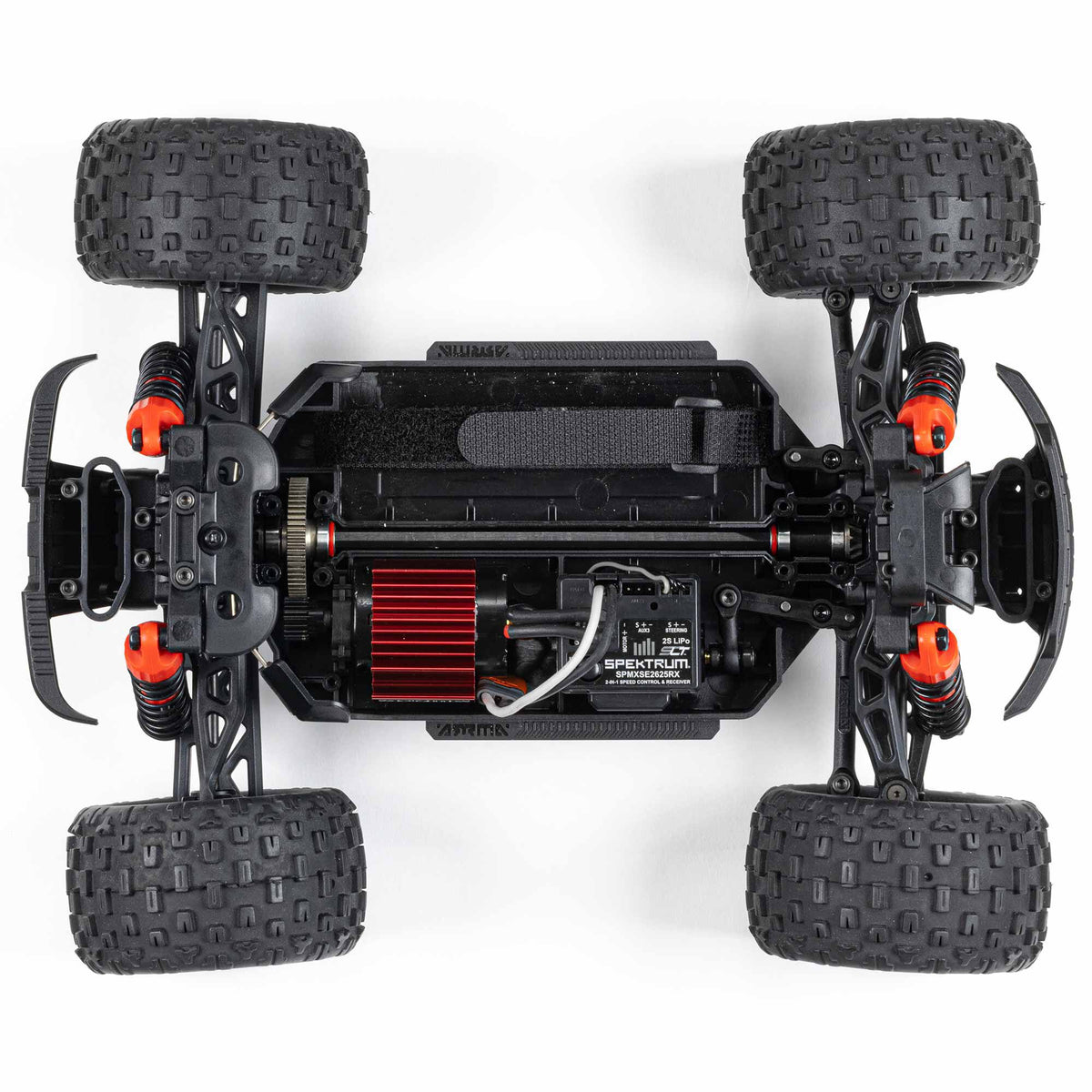 1/18 Granite Grom Ready to Run with Battery and Charger (Red) (ARA2102T2)_5