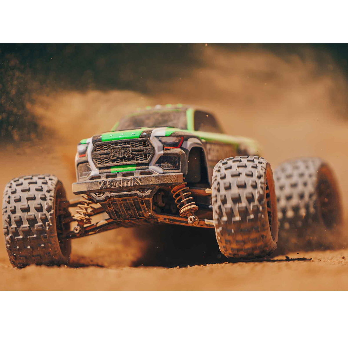 1/18 Granite Grom Ready to Run with Battery and Charger (Green) (ARA2102T3)_3