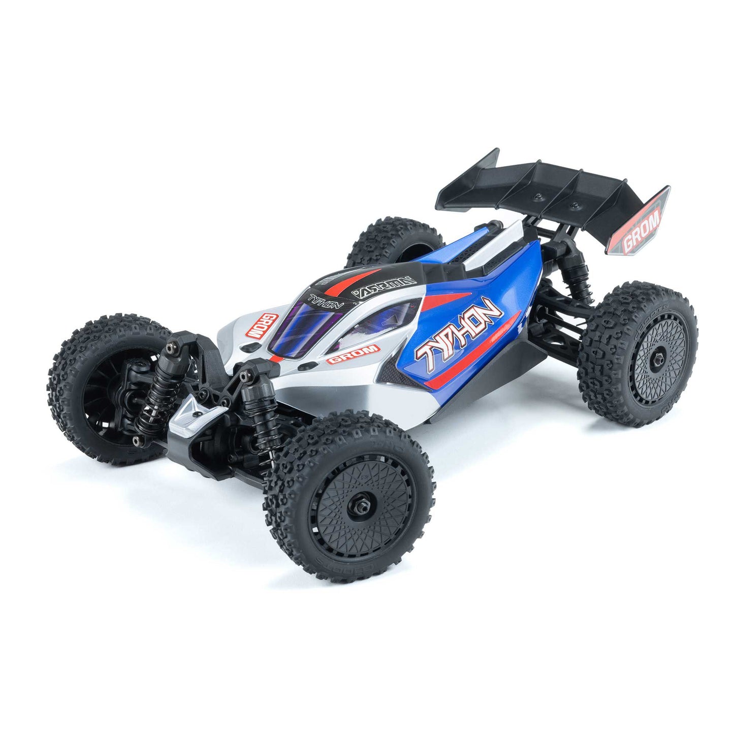 1/18 Typhon Grom 4x4 Ready to Run with Battery and Charger (Blue) (ARA2106T1)