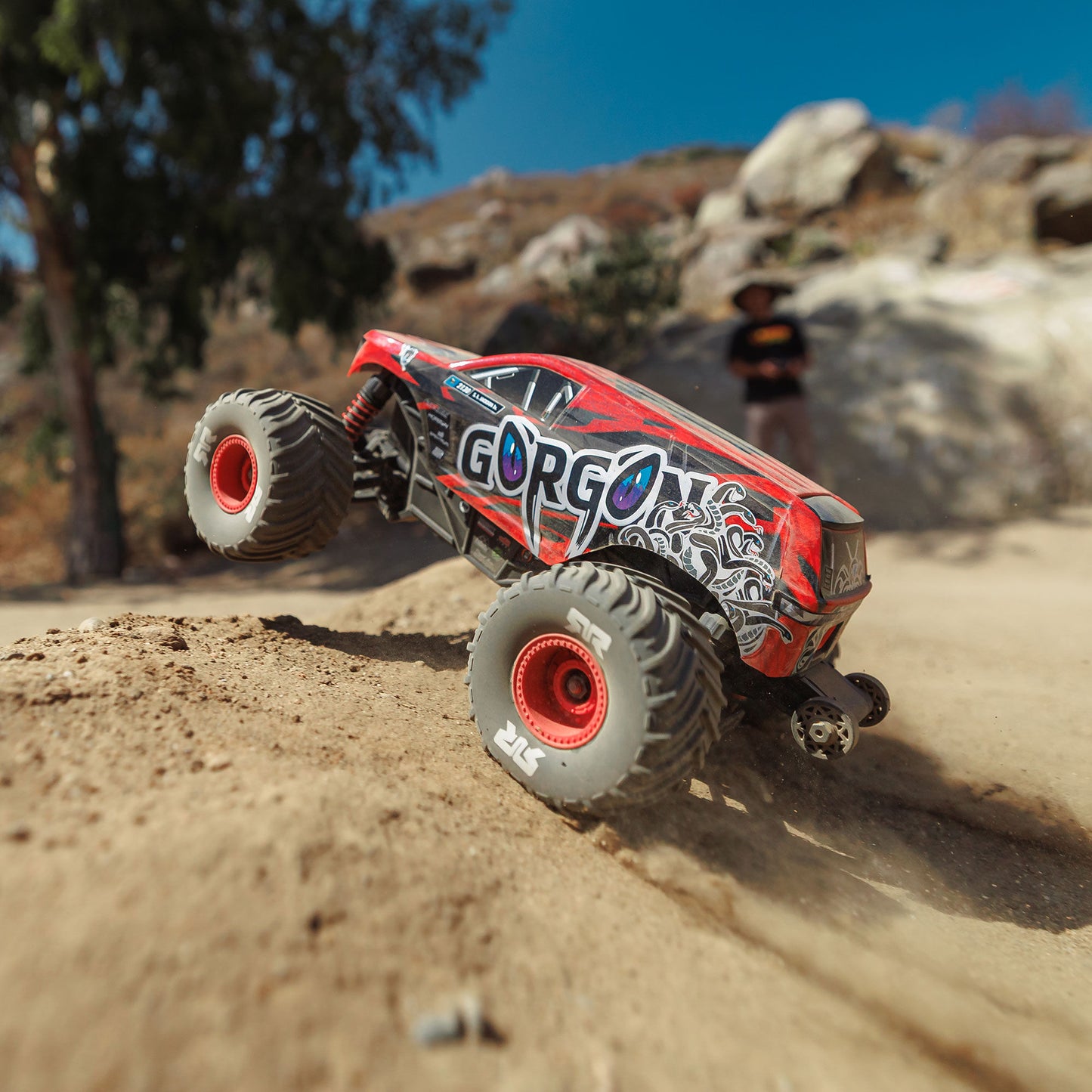 1/16 Gorgon Grom 4x4 Ready to Run with Battery and Charger (Red) (ARA2130T2)_11