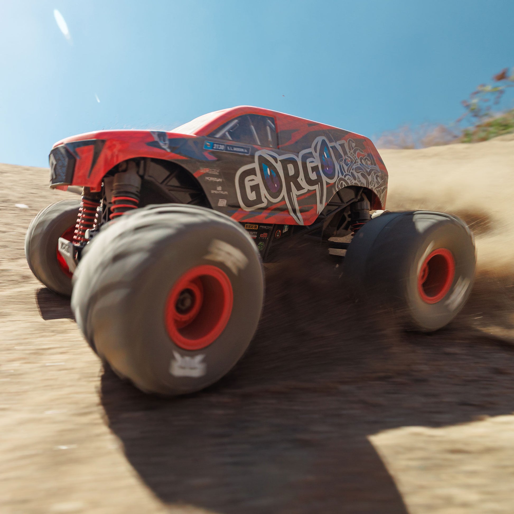 1/16 Gorgon Grom 4x4 Ready to Run with Battery and Charger (Red) (ARA2130T2)_19