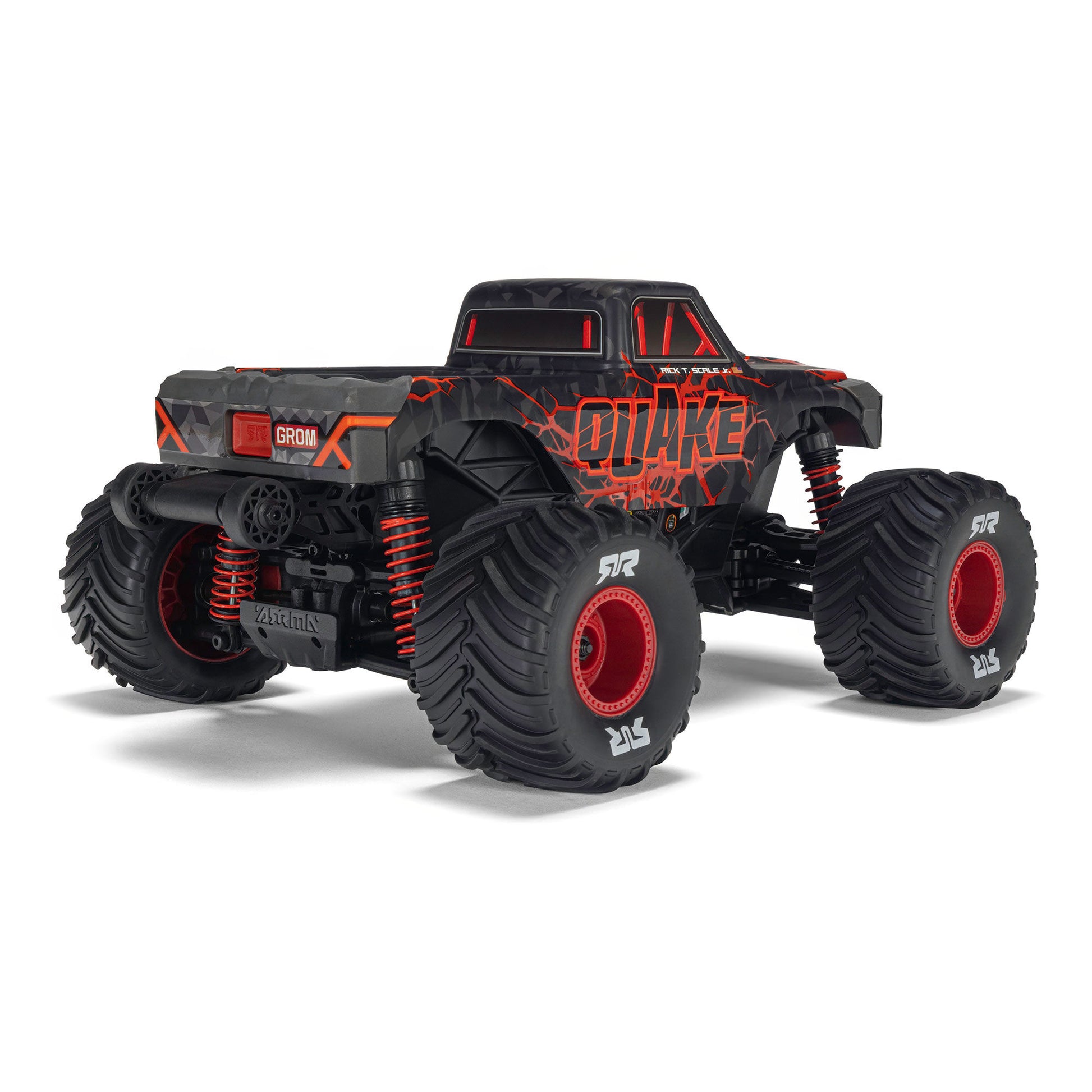 1/16 Quake Grom 4x4 Ready to Run with Battery and Charger (Red) (ARA2137T1)_2