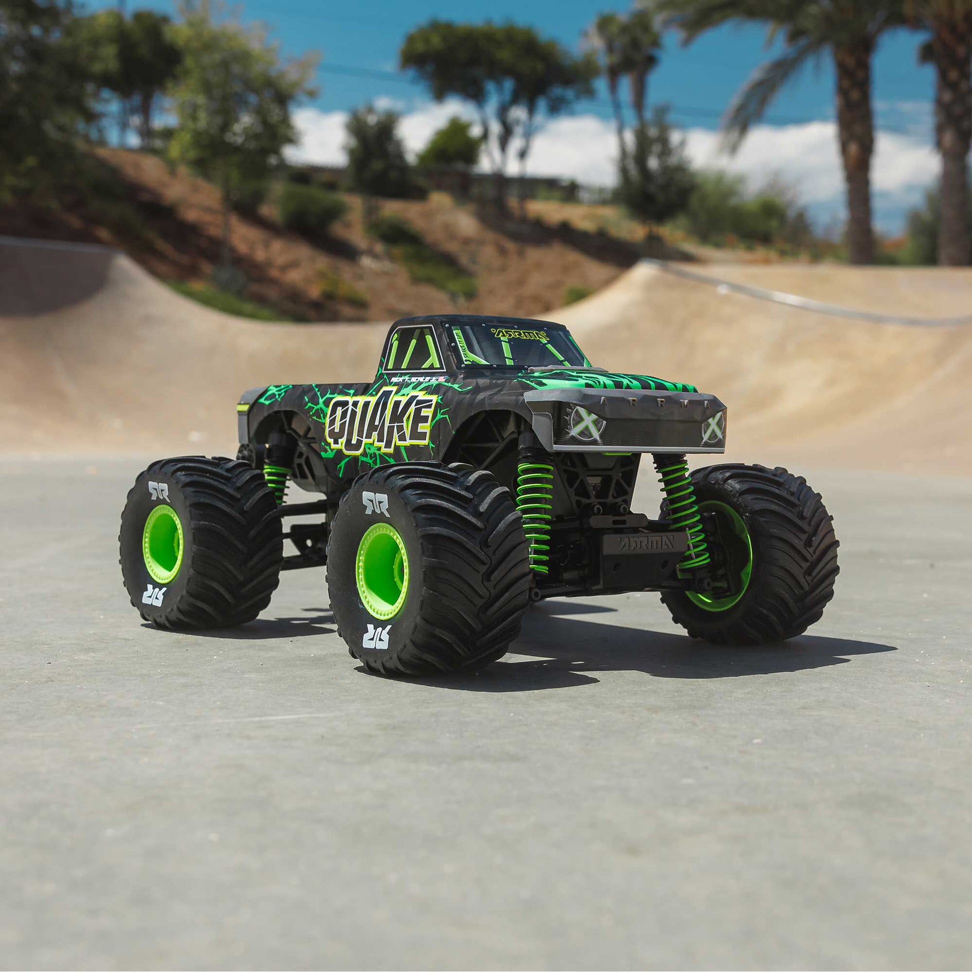 1/16 Quake Grom 4x4 Ready to Run with Battery and Charger (Green) (ARA2137T2)_4