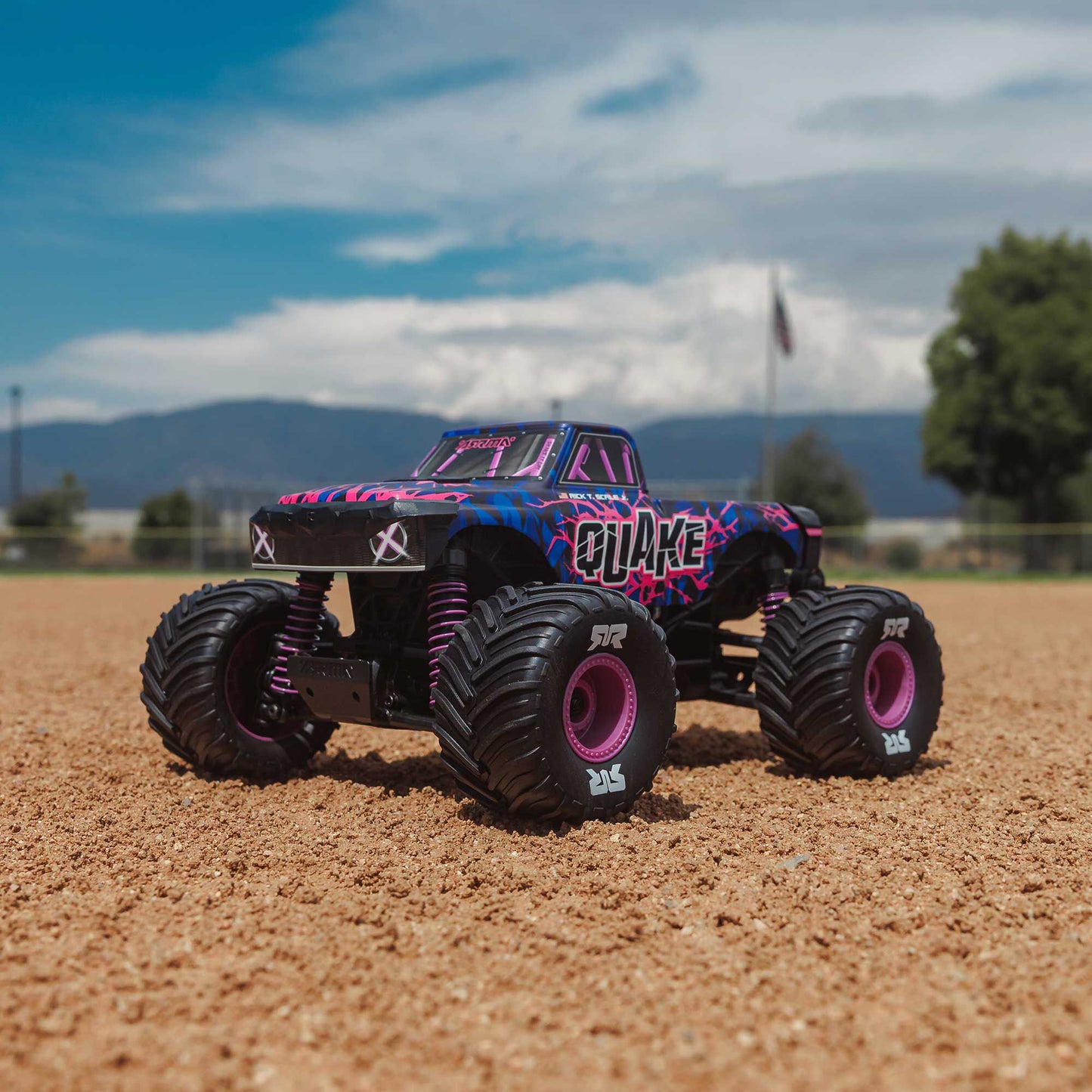 1/16 Quake Grom 4x4 Ready to Run with Battery and Charger (Purple) (ARA2137T3)_2