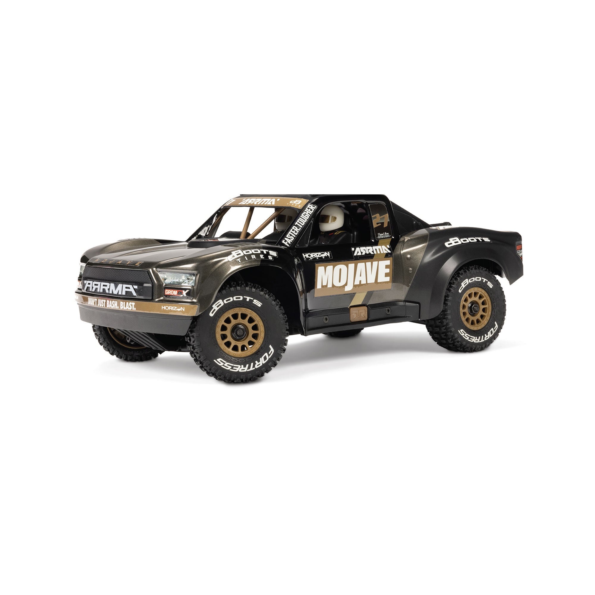 1/16 Mojave Grom 4x4 223S BLX Ready to Run (Black) (ARA2304T1