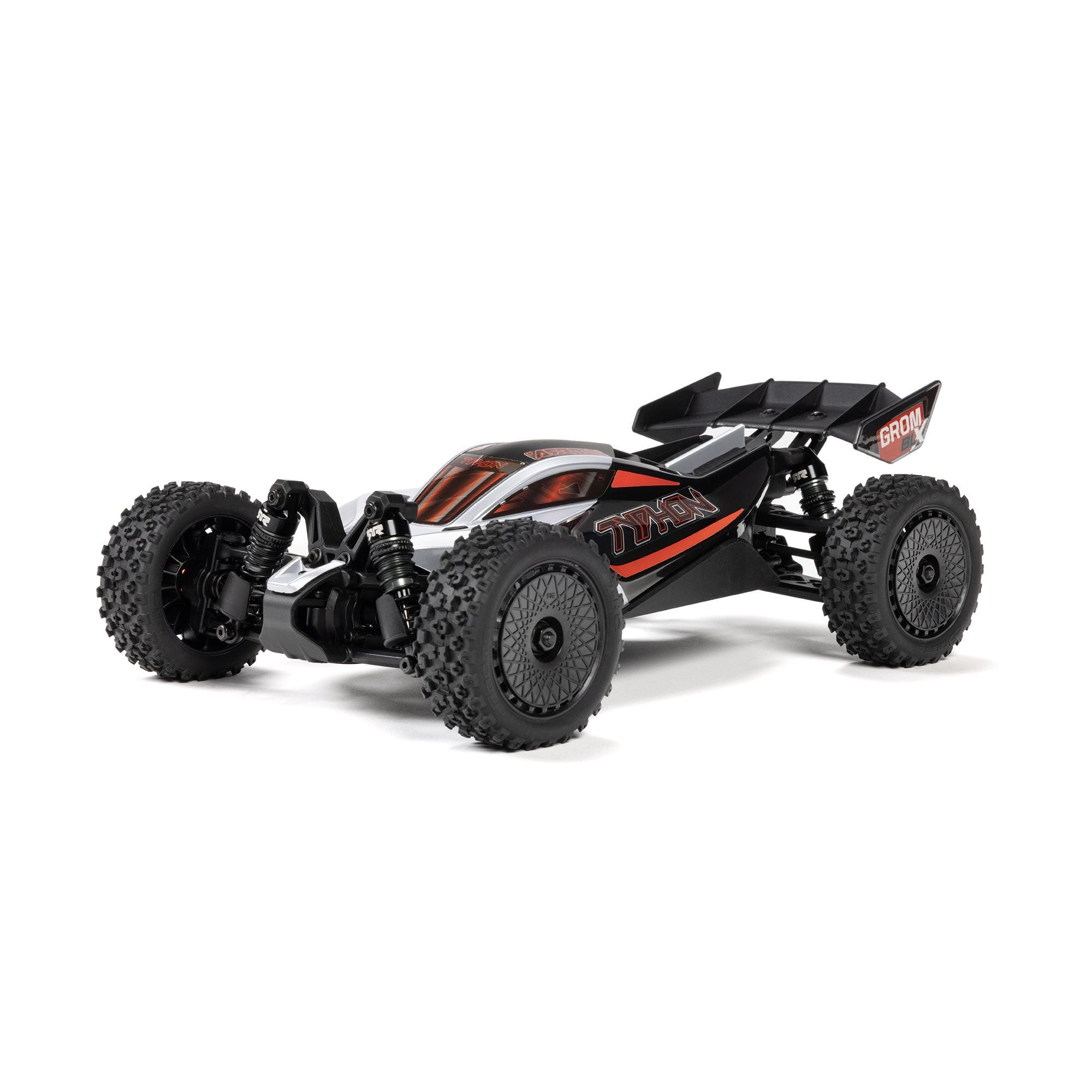 1/14 Typhon Grom 4x4 223S BLX Ready to Run (Silver) (ARA2306T1