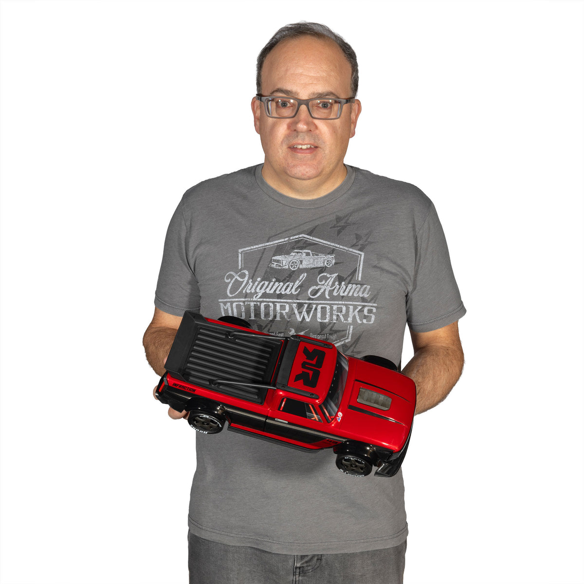 1/12 Infraction Grom 223S Ready to Run with Battery and Charger (Red) (ARA2315ST1)_5