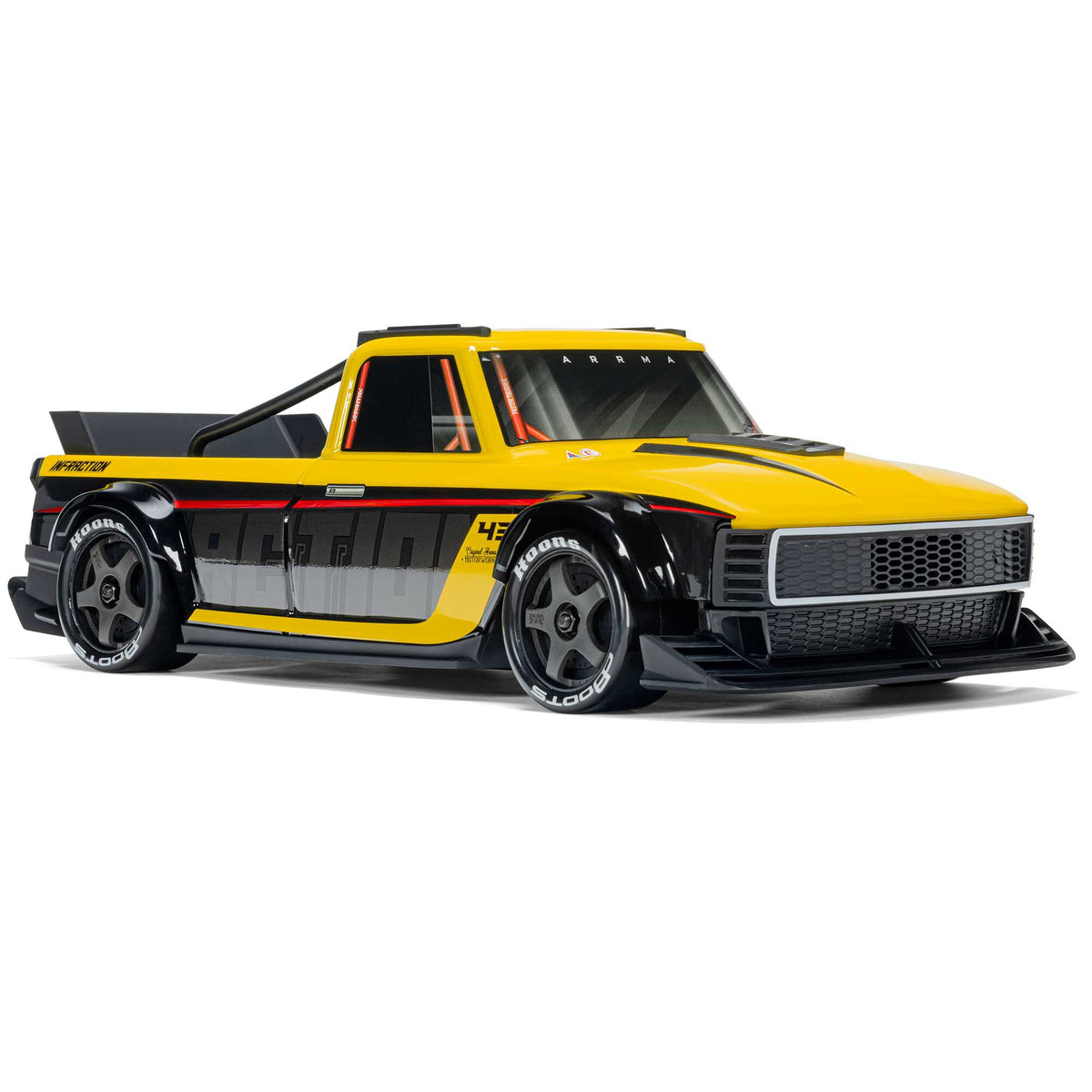 1/12 Infraction Grom 223S Ready to Run with Battery and Charger (Yellow) (ARA2315ST2)_15