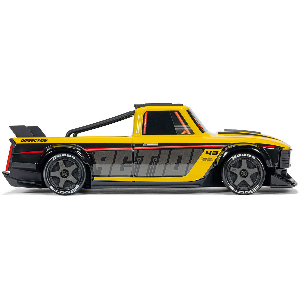 1/12 Infraction Grom 223S Ready to Run with Battery and Charger (Yellow) (ARA2315ST2)_19