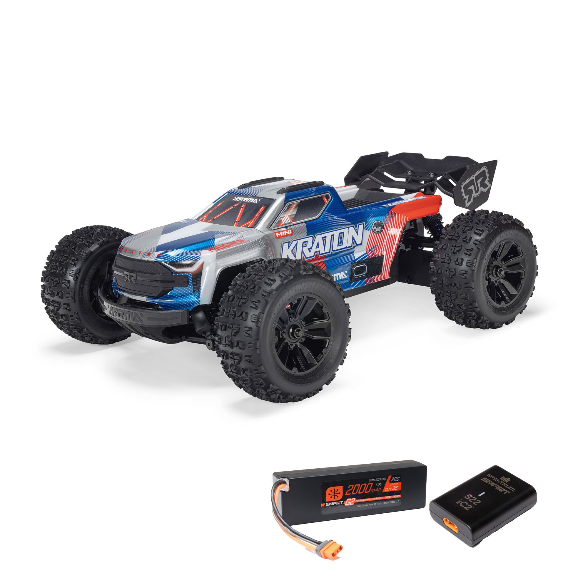 1/16 Mini Kraton 3S BLX 4x4 Ready to Run with Battery and Charger