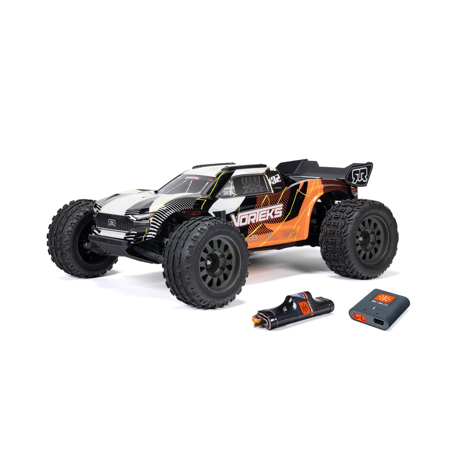 1/10 Vorteks 2WD Ready to Run with Battery and Charger (Orange) (ARA3205ST1)
