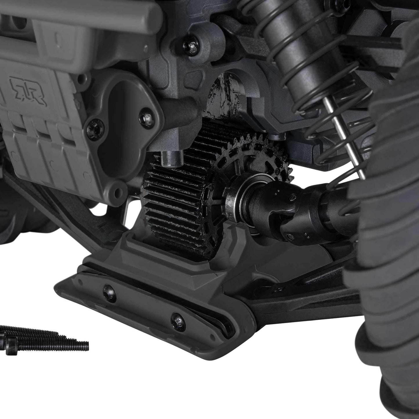 1/10 Gorgon 4x2 Mega Unassembled Kit with Battery and Charger (Gunmetal) (ARA3230SKT1)_19