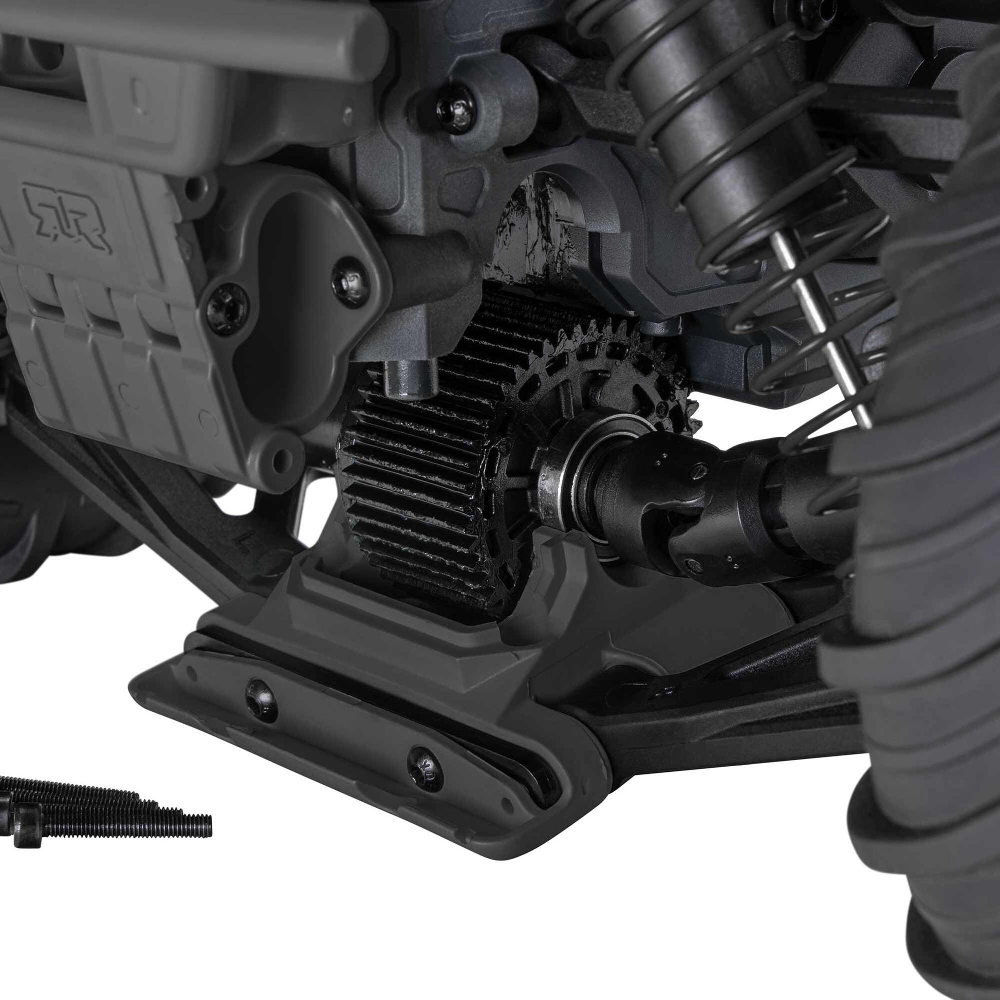 1/10 Gorgon 4x2 Mega Unassembled Kit with Battery and Charger (Gunmetal) (ARA3230SKT1)_19