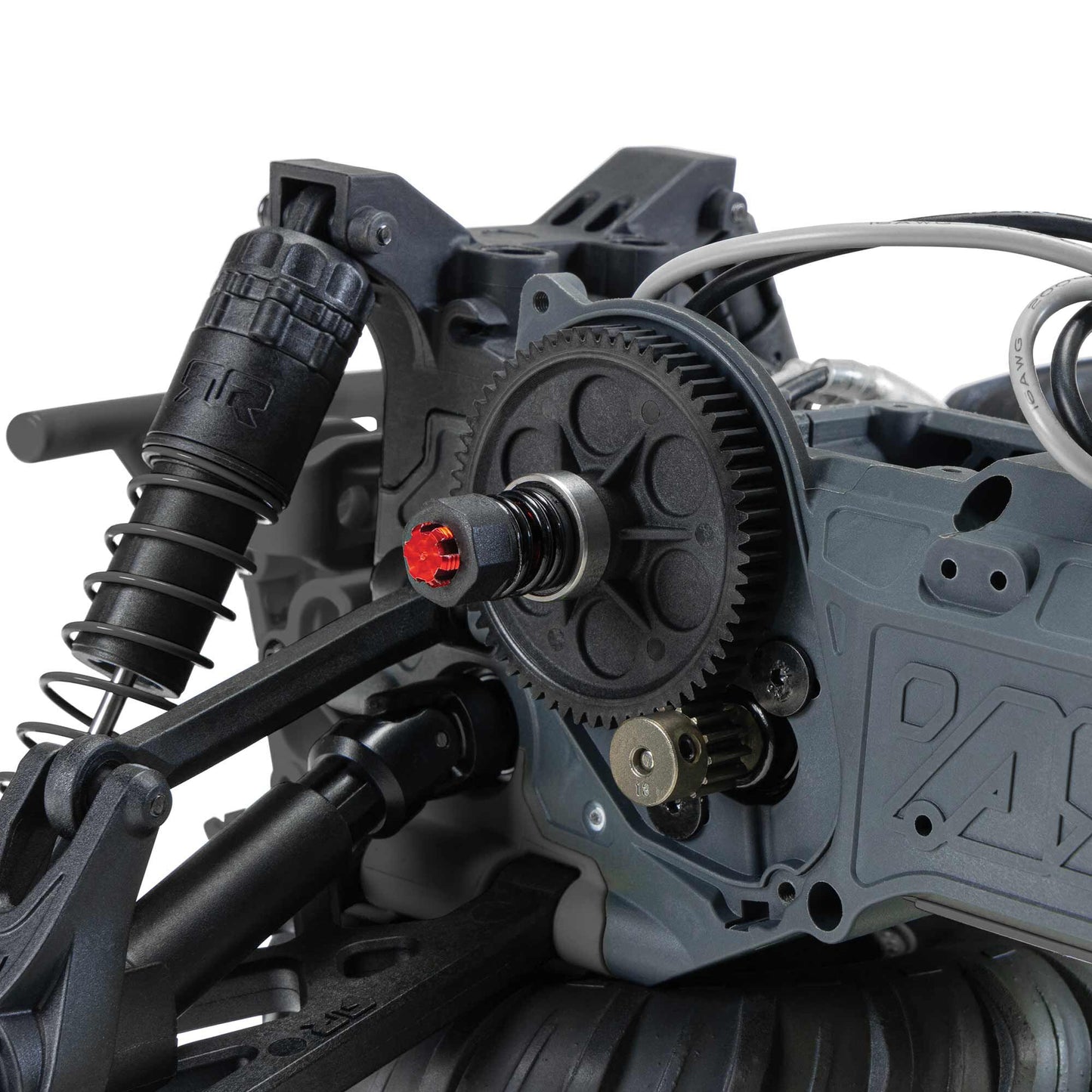 1/10 Gorgon 4x2 Mega Unassembled Kit with Battery and Charger (Gunmetal) (ARA3230SKT1)_15