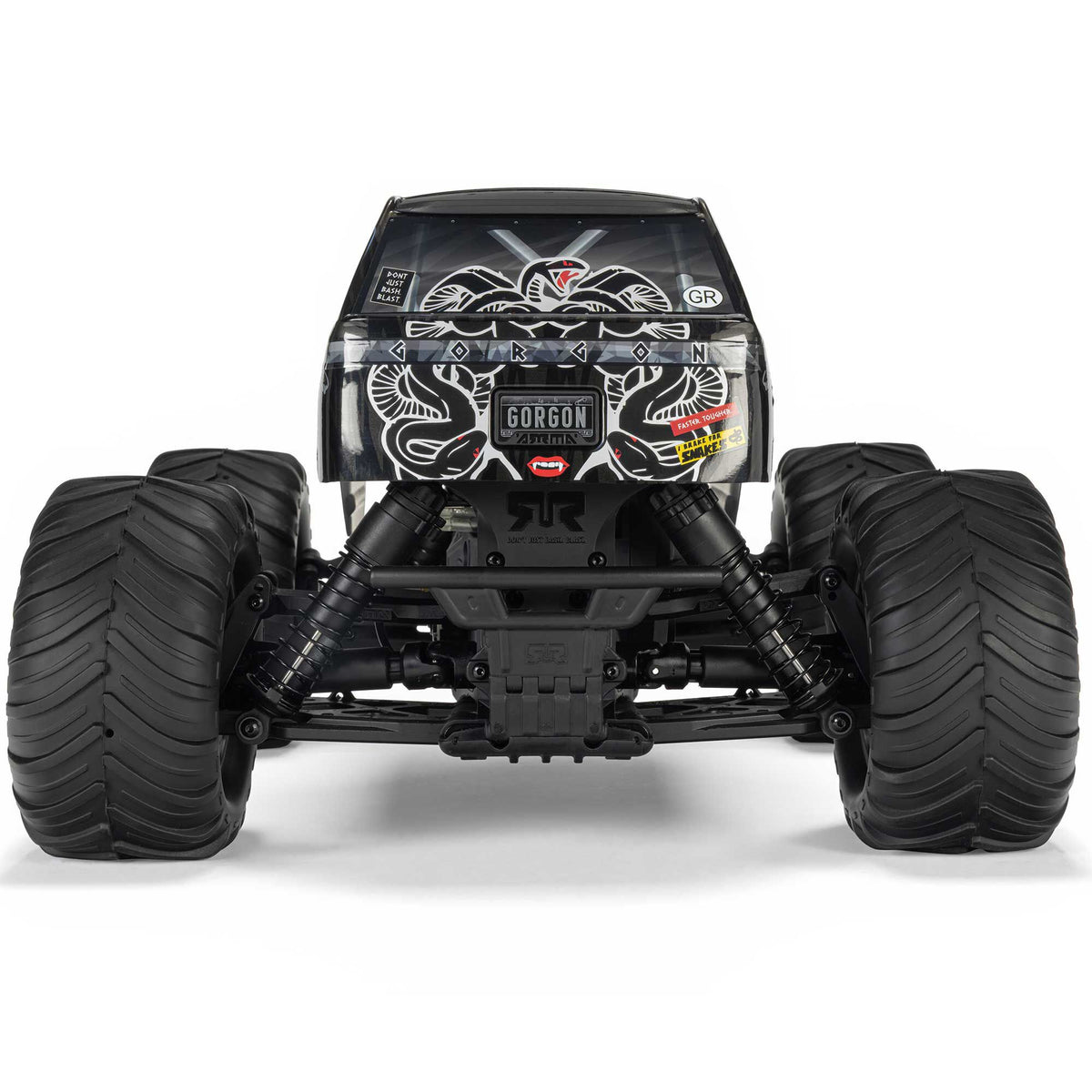 1/10 Gorgon 4x2 Mega Ready to Assemble Kit with Battery and Charger (Gunmetal) (ARA3230SKT1)_18