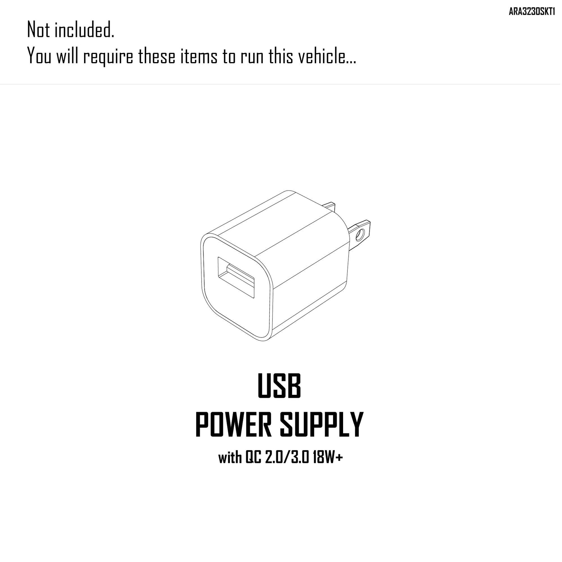 1/10 Gorgon 4x2 Mega Unassembled Kit with Battery and Charger (Gunmetal) (ARA3230SKT1)_26