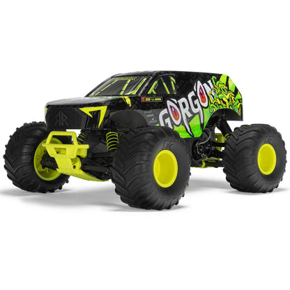 1/10 Gorgon 2WD 2024 Edition Ready to Run with Battery and Charger (Yellow) and Bonus G2 2S PowerStage Bundle (ARA3230ST1ABD)