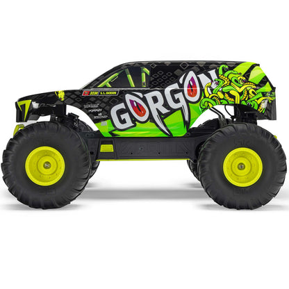 1/10 Gorgon 2WD 2024 Edition Ready to Run with Battery and Charger (Yellow) and Bonus G2 2S PowerStage Bundle (ARA3230ST1ABD)