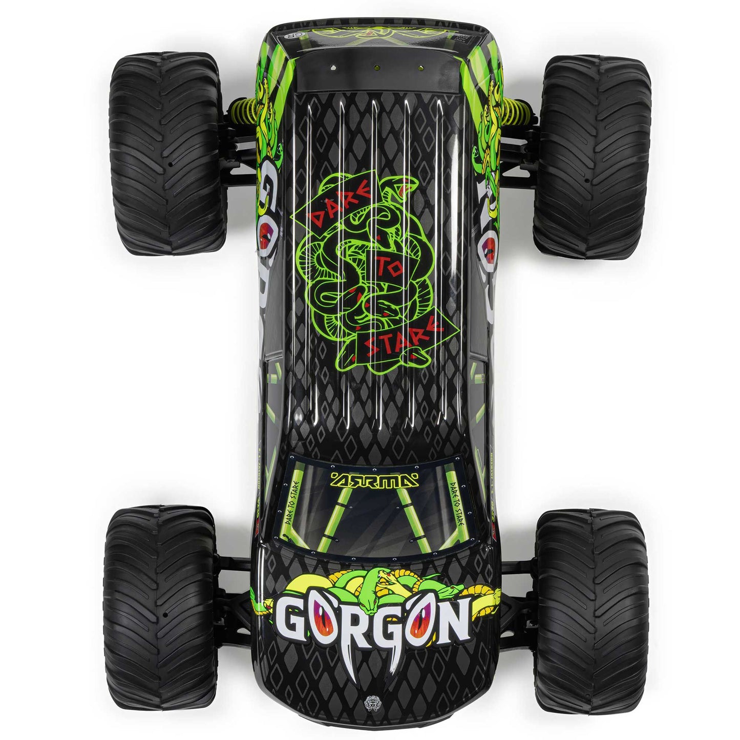 1/10 Gorgon 2WD 2024 Edition Ready to Run with Battery and Charger (Yellow) and Bonus G2 2S PowerStage Bundle (ARA3230ST1ABD)
