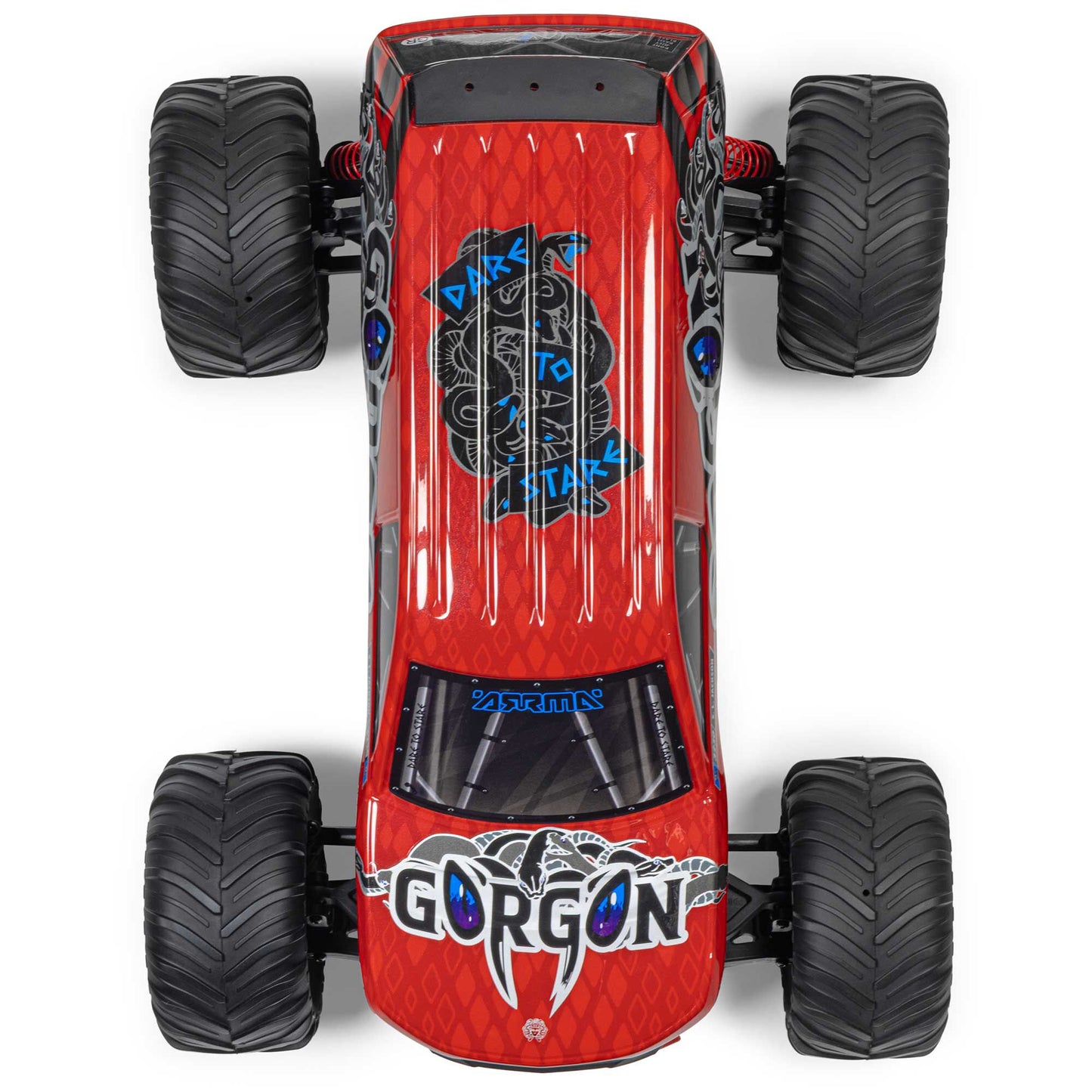 1/10 Gorgon 2WD 2024 Edition Ready to Run with Battery and Charger (Red) and Bonus G2 2S PowerStage Bundle (ARA3230ST2ABD)
