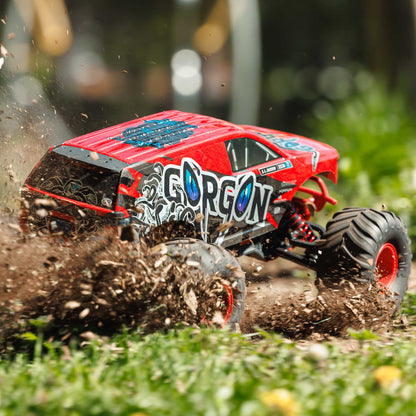 1/10 Gorgon 2WD 2024 Edition Ready to Run with Battery and Charger (Red) and Bonus G2 2S PowerStage Bundle (ARA3230ST2ABD)