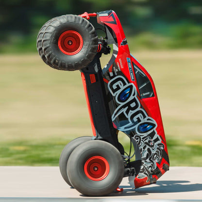 1/10 Gorgon 2WD 2024 Edition Ready to Run with Battery and Charger (Red) and Bonus G2 2S PowerStage Bundle (ARA3230ST2ABD)