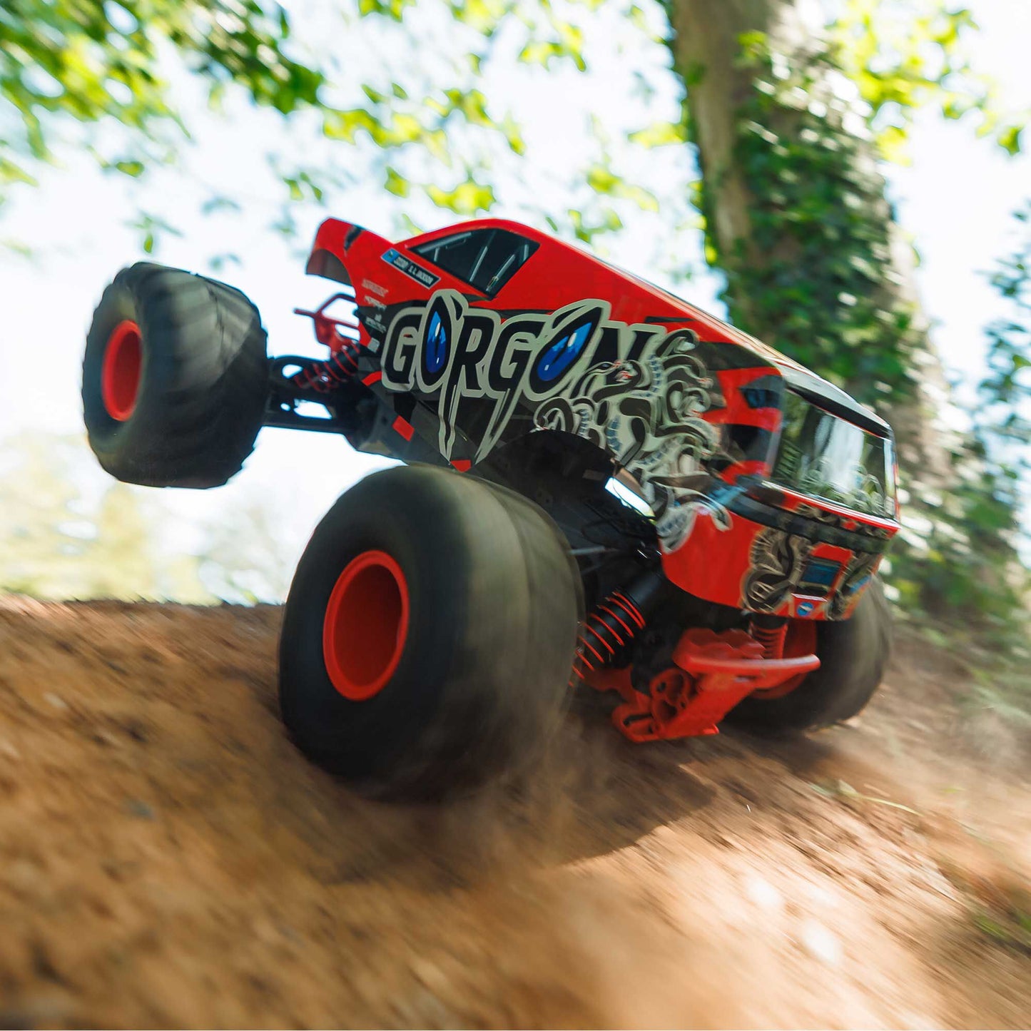 1/10 Gorgon 2WD 2024 Edition Ready to Run with Battery and Charger (Red) and Bonus G2 2S PowerStage Bundle (ARA3230ST2ABD)