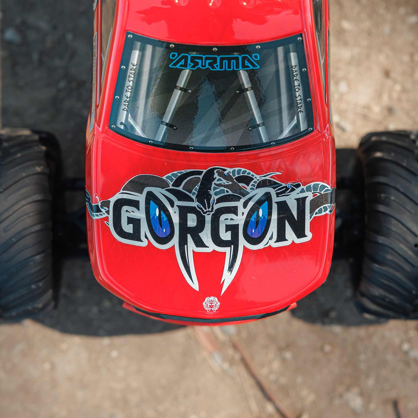 1/10 Gorgon 4x2 Mega Ready to Run with Battery and Charger (Red) (ARA3230ST2)_24